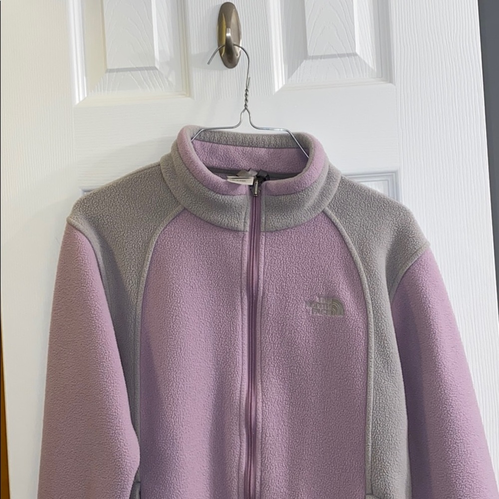 The North Face zip up jacket